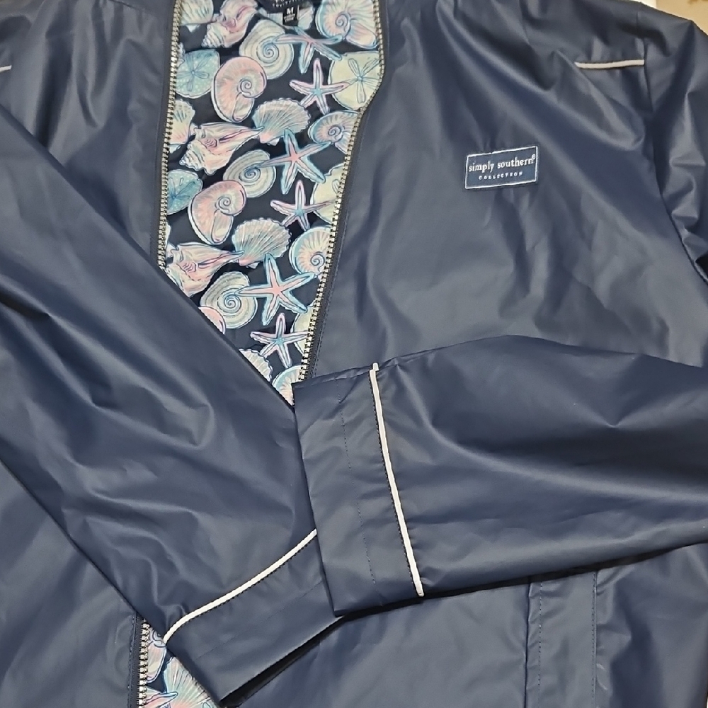 Simply Southern Seashell Patterned Jacket Lining - image 4